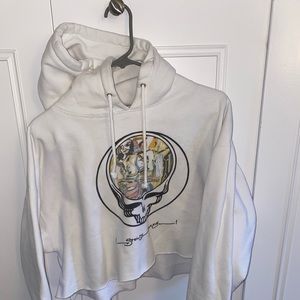 Grateful Dead cropped sweatshirt